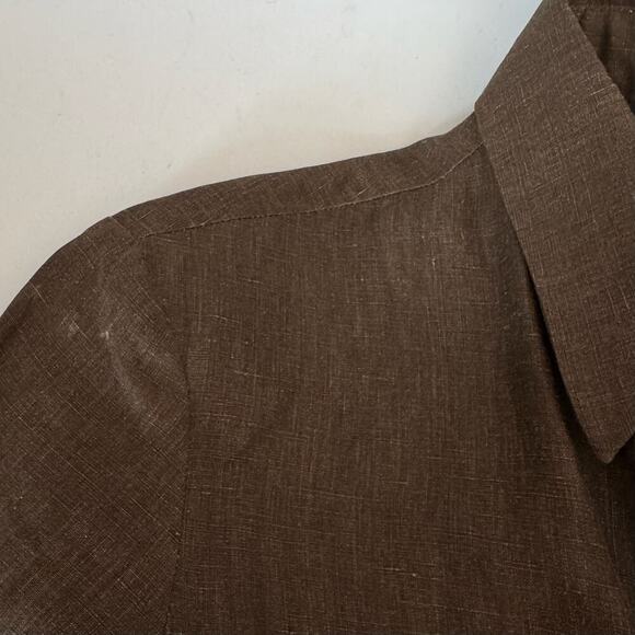 MAXMARA 100% Linen Belted Utility Jacket - Picture 7 of 12